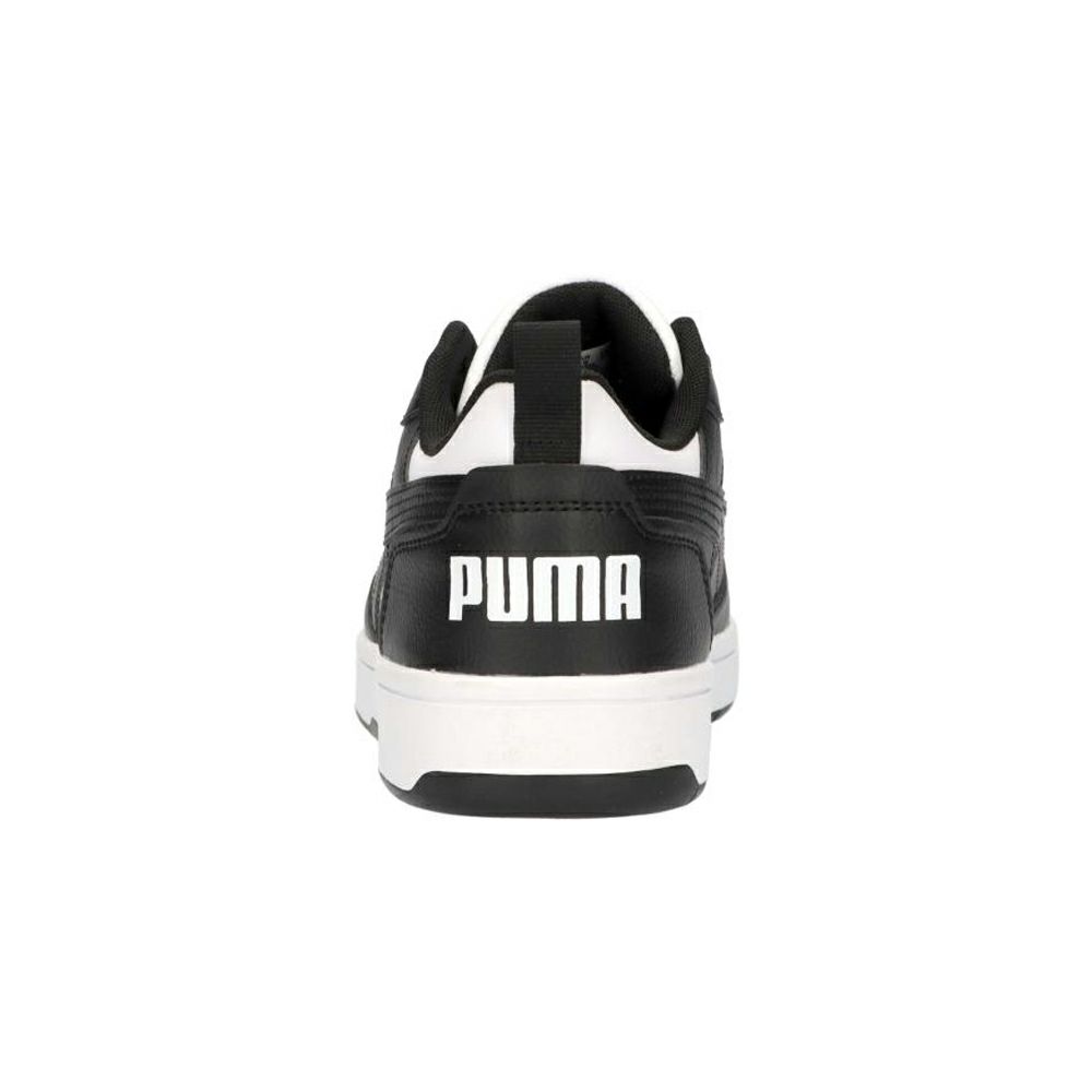 プーマ スニーカー メンズ リバウンド V6 ロウ ブラック ホワイト 黒 白 ローカット 靴 シューズ 歩きやすい PUMA Rebound V6 Low 392328