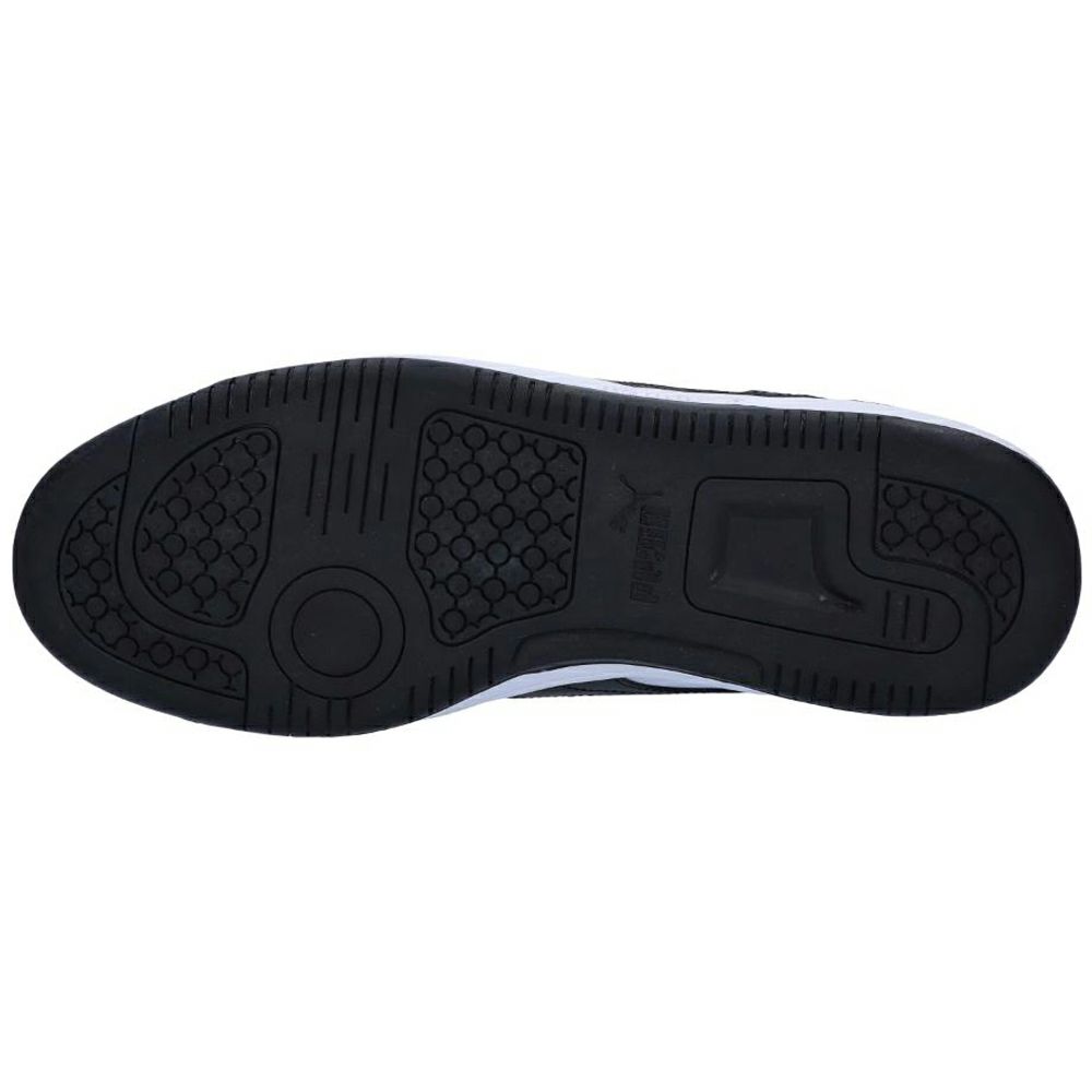 プーマ スニーカー メンズ リバウンド V6 ロウ ブラック ホワイト 黒 白 ローカット 靴 シューズ 歩きやすい PUMA Rebound V6 Low 392328