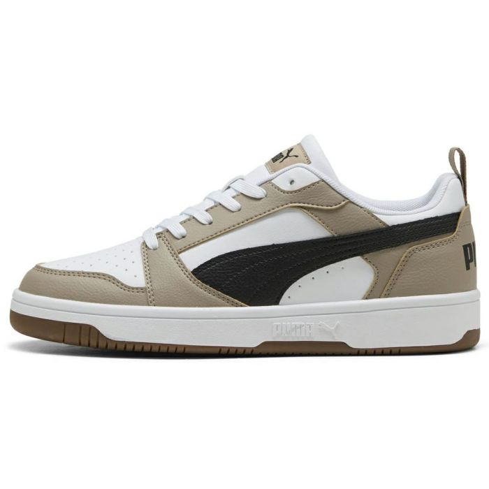 プーマ スニーカー メンズ リバウンド V6 ロウ ブラック ホワイト 黒 白 ローカット 靴 シューズ 歩きやすい PUMA Rebound V6 Low 392328