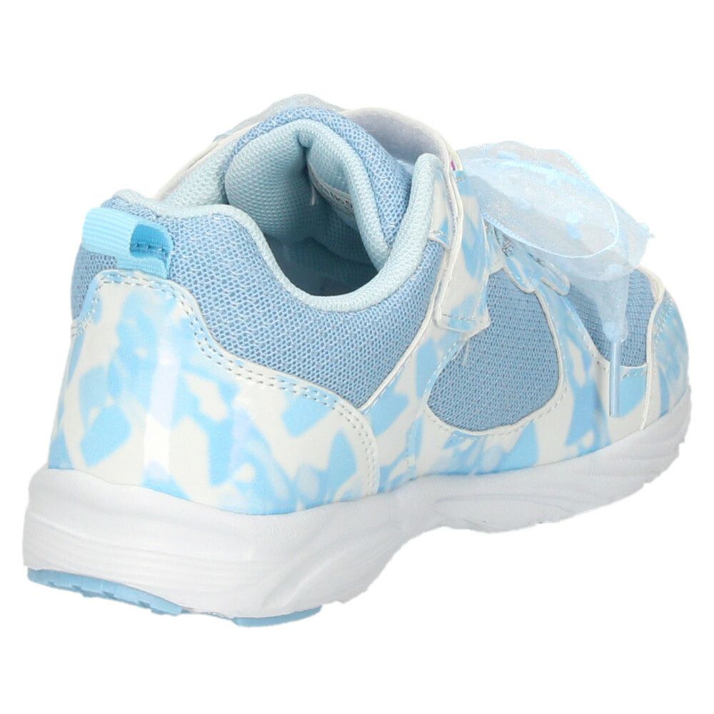 スニーカー 女の子 キッズ 子供靴 幅広 3E 軽量 屈曲ソール 通気性 マジックテープ 通園 通学 かわいい リボン付き Parade パレード 56203