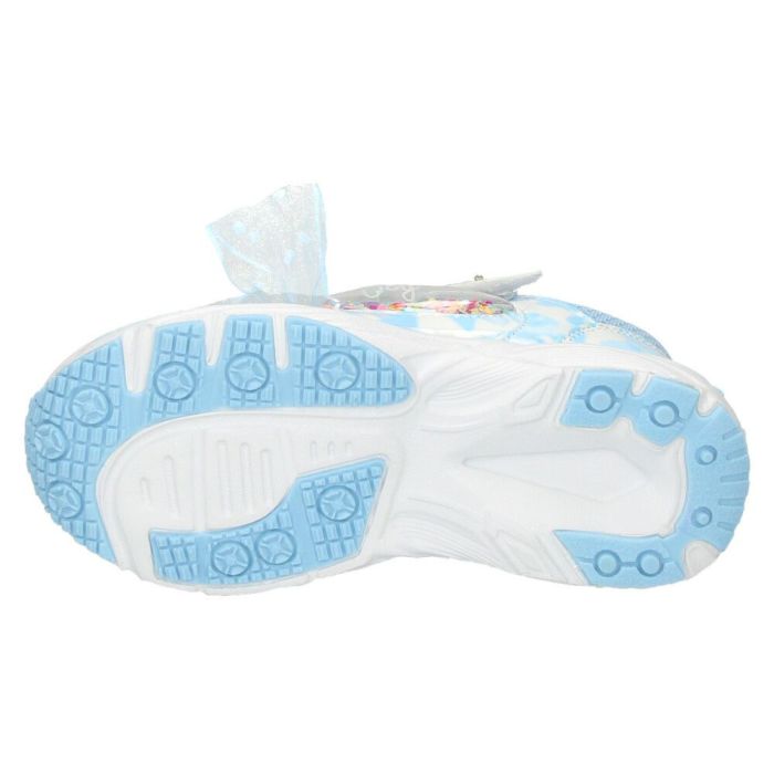 スニーカー 女の子 キッズ 子供靴 幅広 3E 軽量 屈曲ソール 通気性 マジックテープ 通園 通学 かわいい リボン付き Parade パレード 56203