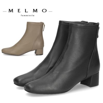 MELMO ストレッチショートブーツ 8062 レディース