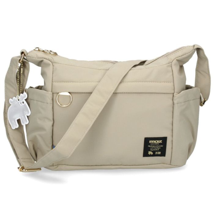 moz モズ ショルダーバッグ レディース 鞄 ZLQK-01 3.5L 軽量 超軽量 ボンディング生地 軽撥水 ショルダー 斜め掛け 肩掛け 北欧 エルク