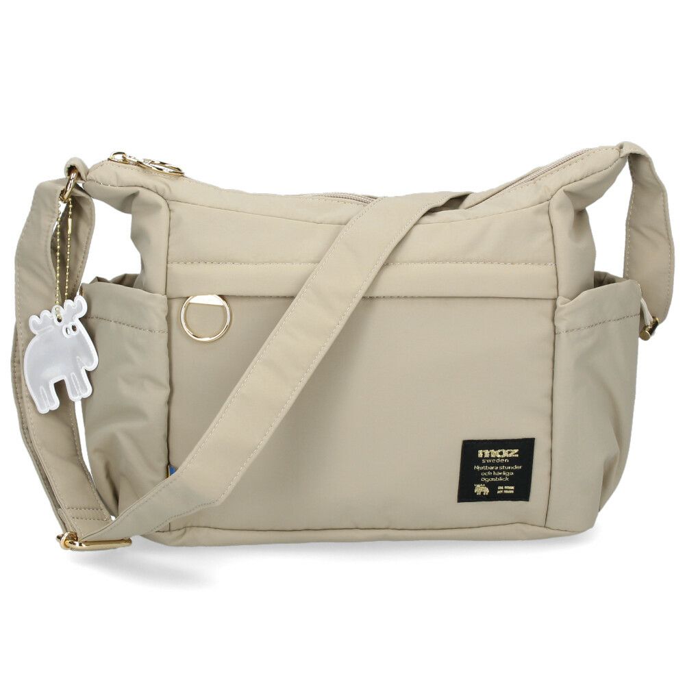 moz モズ ショルダーバッグ レディース 鞄 ZLQK-01 3.5L 軽量 超軽量 ボンディング生地 軽撥水 ショルダー 斜め掛け 肩掛け 北欧 エルク