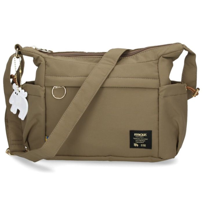 moz モズ ショルダーバッグ レディース 鞄 ZLQK-01 3.5L 軽量 超軽量 ボンディング生地 軽撥水 ショルダー 斜め掛け 肩掛け 北欧 エルク