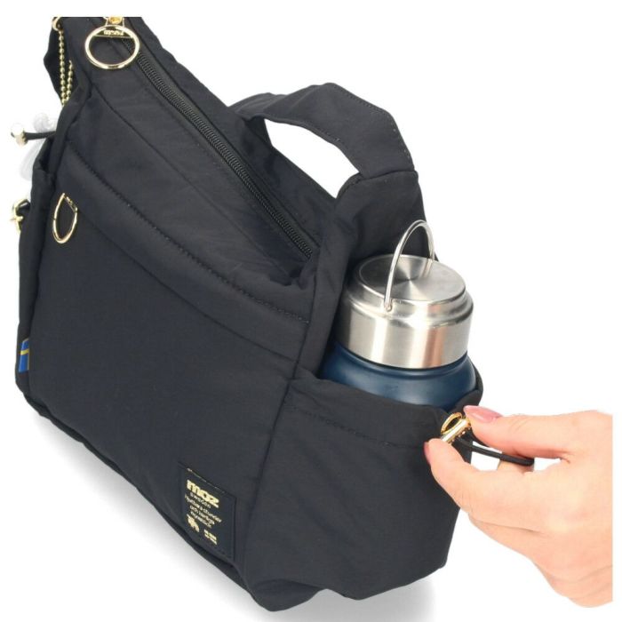 moz モズ ショルダーバッグ レディース 鞄 ZLQK-01 3.5L 軽量 超軽量 ボンディング生地 軽撥水 ショルダー 斜め掛け 肩掛け 北欧 エルク