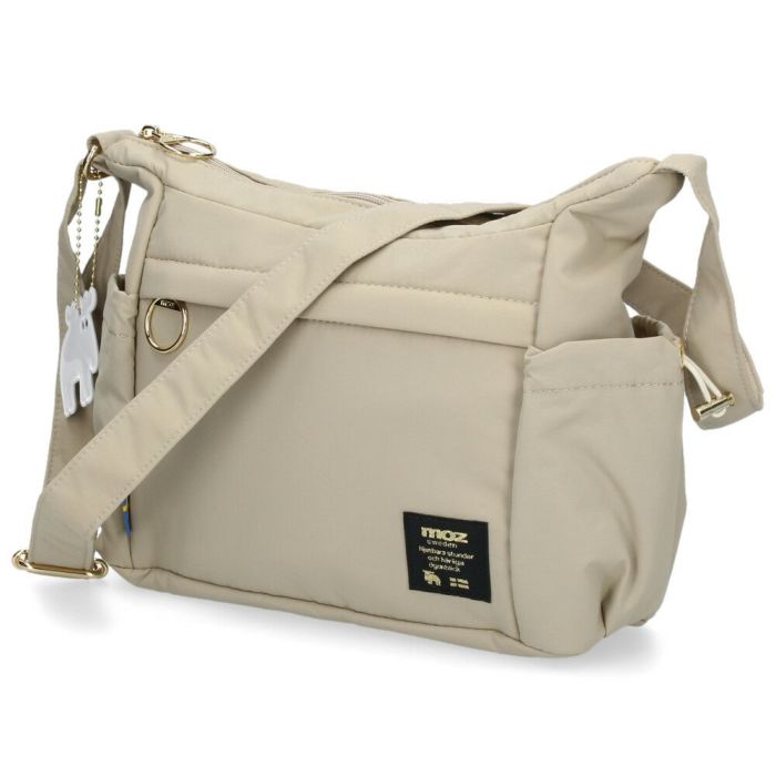 moz モズ ショルダーバッグ レディース 鞄 ZLQK-01 3.5L 軽量 超軽量 ボンディング生地 軽撥水 ショルダー 斜め掛け 肩掛け 北欧 エルク