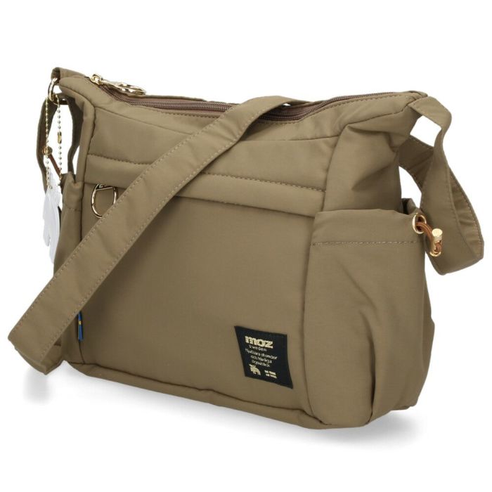 moz モズ ショルダーバッグ レディース 鞄 ZLQK-01 3.5L 軽量 超軽量 ボンディング生地 軽撥水 ショルダー 斜め掛け 肩掛け 北欧 エルク