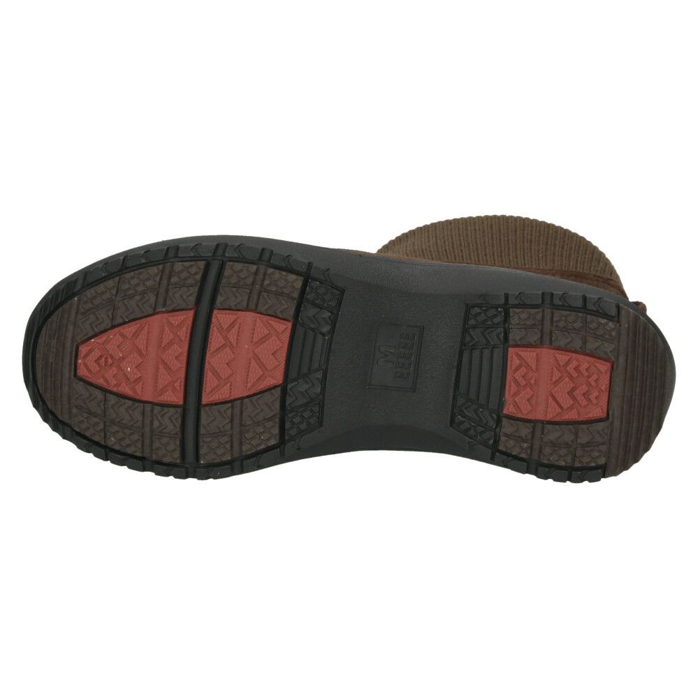 ショートブーツ レディース 歩きやすい ローヒール ブーツ 幅広 5E 軽量 防水 リブニット 滑りにくい 防滑 靴 Wilson Lee ウィルソンリー 8881