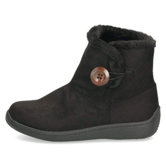 ショートブーツ レディース ブーツ スエード調 ムートンブーツ ボア 防水 防滑 軽量 防寒 あったか 3E 靴 Wilson Lee ウィルソンリー 7772