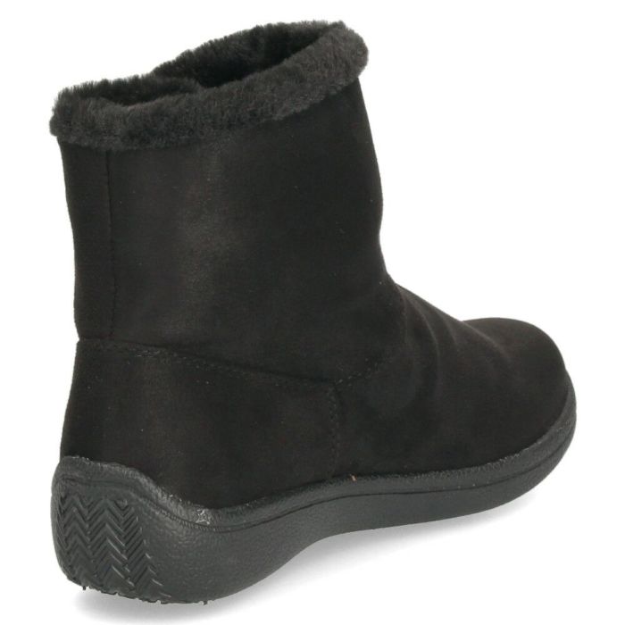 ショートブーツ レディース ブーツ スエード調 ムートンブーツ ボア 防水 防滑 軽量 防寒 あったか 3E 靴 Wilson Lee ウィルソンリー 7772