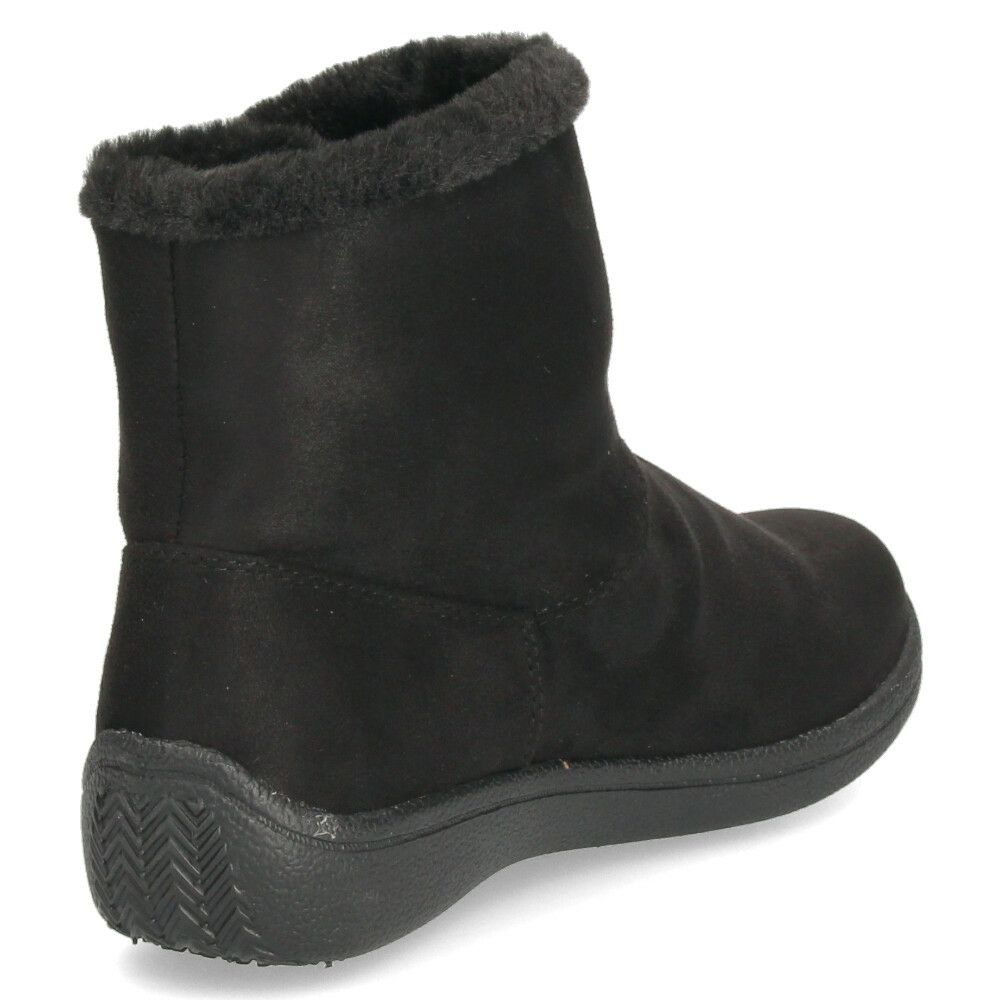 ショートブーツ レディース ブーツ スエード調 ムートンブーツ ボア 防水 防滑 軽量 防寒 あったか 3E 靴 Wilson Lee ウィルソンリー 7772