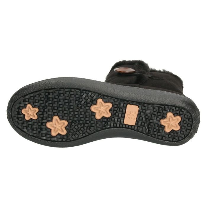 ショートブーツ レディース ブーツ スエード調 ムートンブーツ ボア 防水 防滑 軽量 防寒 あったか 3E 靴 Wilson Lee ウィルソンリー 7772