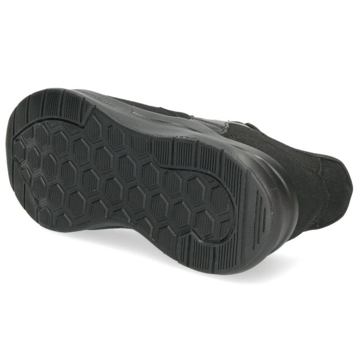 手を使わずに履ける 靴 レディース スニーカー ハンズフリー スリッポン 履きやすい 歩きやすい 防水 ゴム紐 ブラック 通勤 通学 楽すぽっ パレード Parade 51709