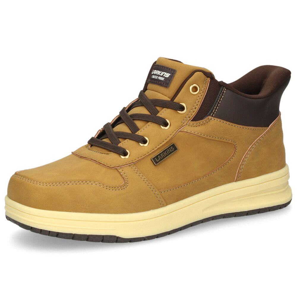 スニーカー レディース 防水 防滑 ハンズフリー 手を使わずに履ける 靴 スリッポン 滑りにくい 雨 黒 ブラック ラーキンス LARKINS L-7688