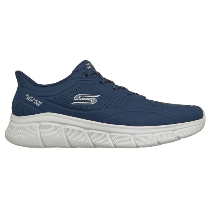 スケッチャーズ スリップインズ メンズ スニーカー スリッポン 手を使わずに履ける 靴 ノーマル幅 SKECHERS Slip-ins BOBS Sport B Flex Smooth Edge ボブス スポート 118116