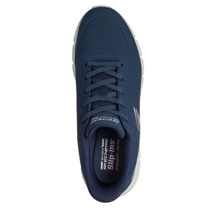 スケッチャーズ スリップインズ メンズ スニーカー スリッポン 手を使わずに履ける 靴 ノーマル幅 SKECHERS Slip-ins BOBS Sport B Flex Smooth Edge ボブス スポート 118116
