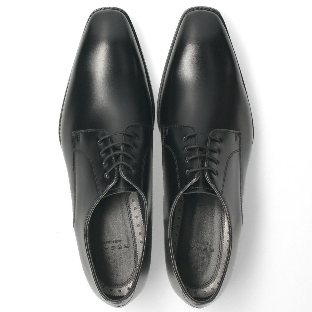 リーガル 靴 メンズ REGAL ビジネスシューズ 本革 24EL ブラック プレーントウ シャープなラスト 紳士靴 靴 日本製 2E 軽量 通勤 仕事 就活 卒業式 入学式 入社式 結婚式 フォーマル