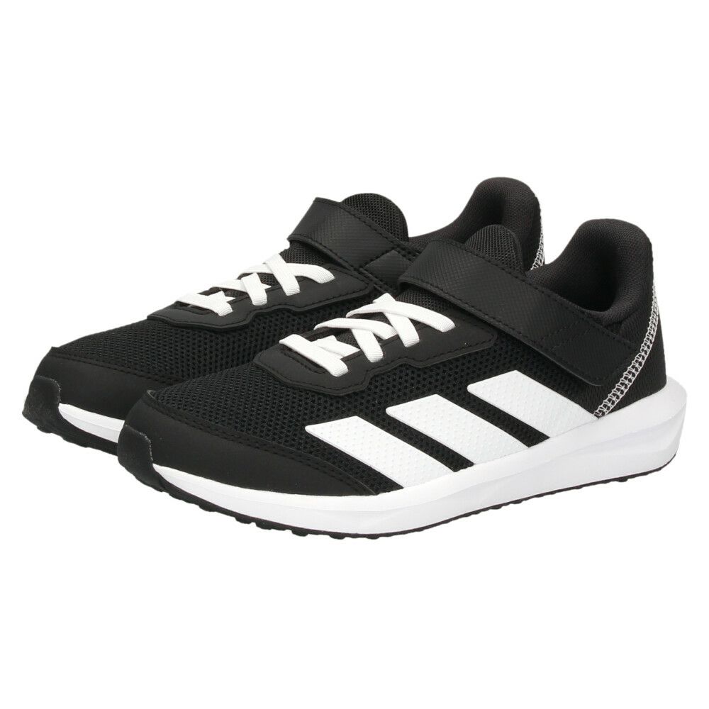 アディダス ファイト EL K adidas スニーカー キッズ ジュニア JQ9517 KJ1938 JS2420 ベルクロ ゴム紐 ブラック 黒 ブルー 靴 通学 軽量 シンプル