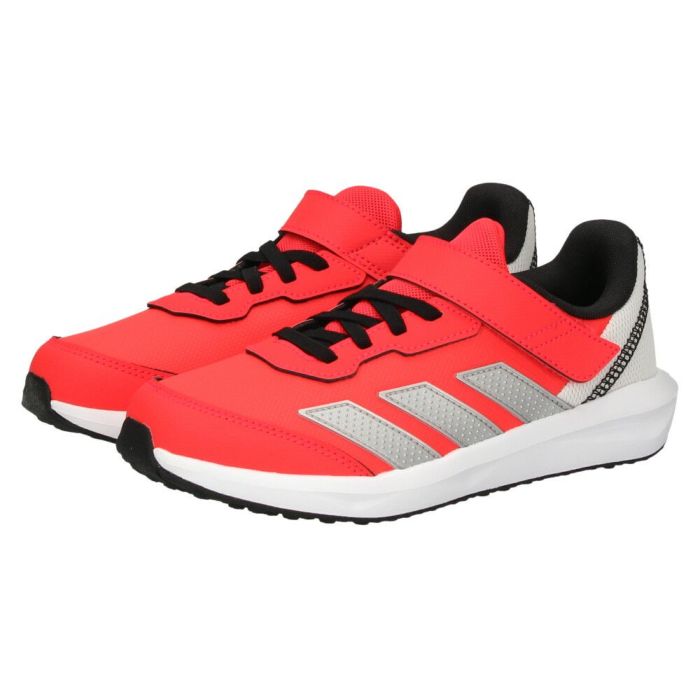 アディダス ファイト EL K adidas スニーカー キッズ ジュニア JQ9517 KJ1938 JS2420 KJ1931 ベルクロ ゴム紐 ブラック 黒 ブルー レッド 靴 通学 軽量 シンプル