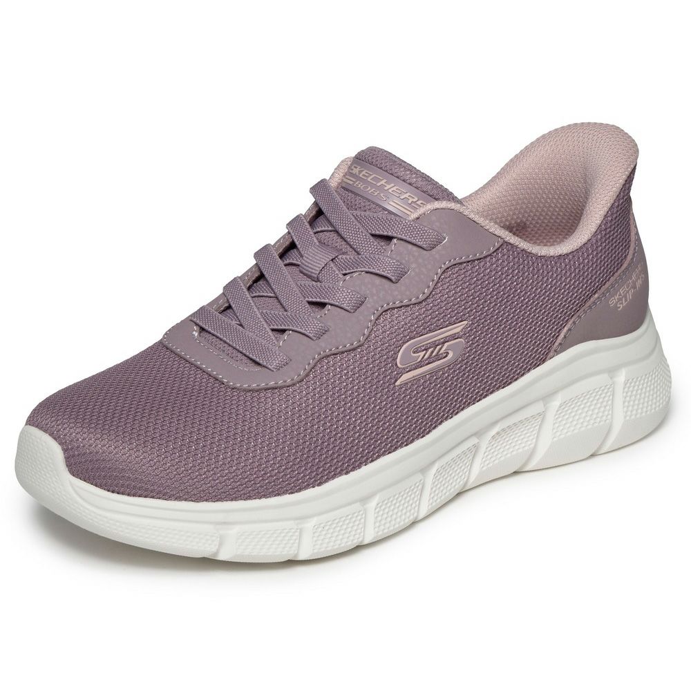 スケッチャーズ スリップインズ レディース スニーカー ボブス スポート B フレックス フレックス ルーシー 117324 Skechers Slip-Ins 靴 スリッポン ノーマル幅 洗える