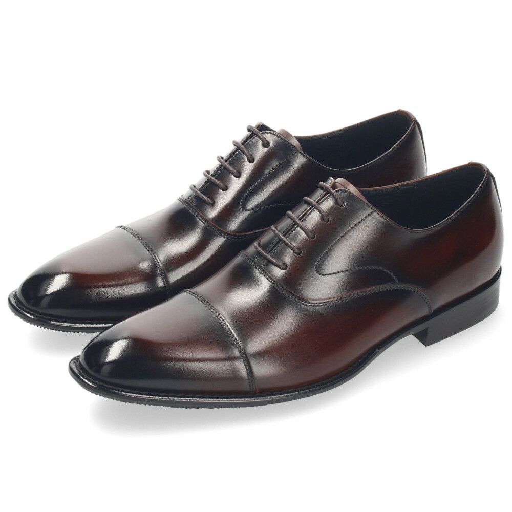 ビジネスシューズ 本革 メンズ 紳士靴 日本製 靴 ストレートチップ Uチップ 内羽根 外羽根 3E 幅広 撥水 牛革 通勤 冠婚葬祭 就活 フォーマル Parade パレード 22001 22002