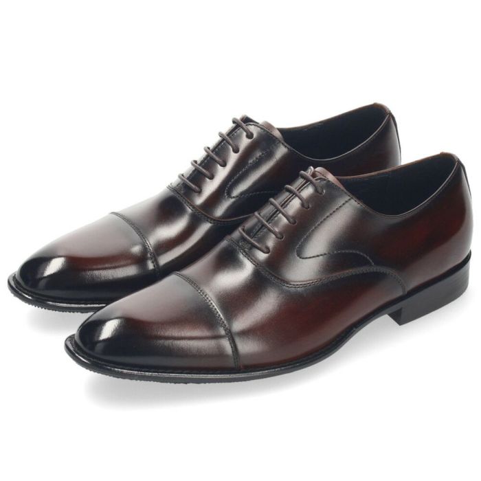 ビジネスシューズ 本革 メンズ 紳士靴 日本製 靴 ストレートチップ Uチップ 内羽根 外羽根 3E 幅広 撥水 牛革 通勤 冠婚葬祭 就活 フォーマル Parade パレード 22001 22002