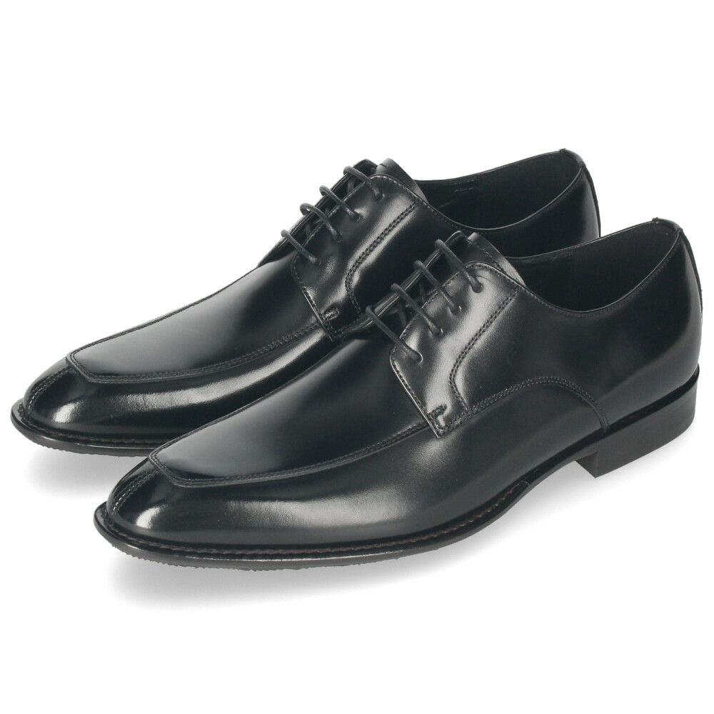 ビジネスシューズ 本革 メンズ 紳士靴 日本製 靴 ストレートチップ Uチップ 内羽根 外羽根 3E 幅広 撥水 牛革 通勤 冠婚葬祭 就活 フォーマル Parade パレード 22001 22002