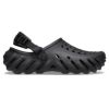 クロックス メンズ サンダル 軽い エコー クロッグ 黒 ブラック 履きやすい 通気性 アウトドア 普段履き crocs Echo Clog 207937