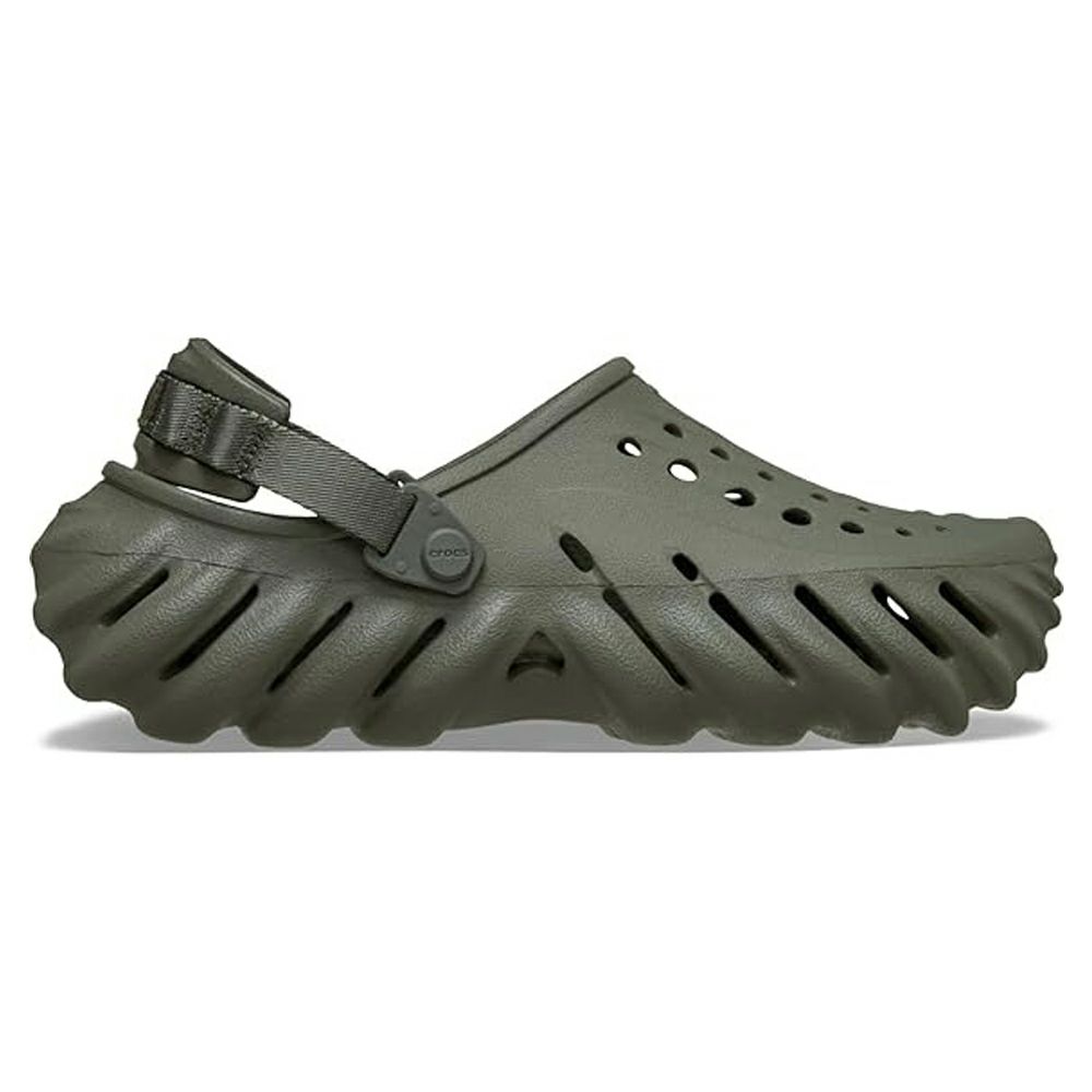 クロックス メンズ サンダル 軽い エコー クロッグ 黒 ブラック 履きやすい 通気性 アウトドア 普段履き crocs Echo Clog 207937