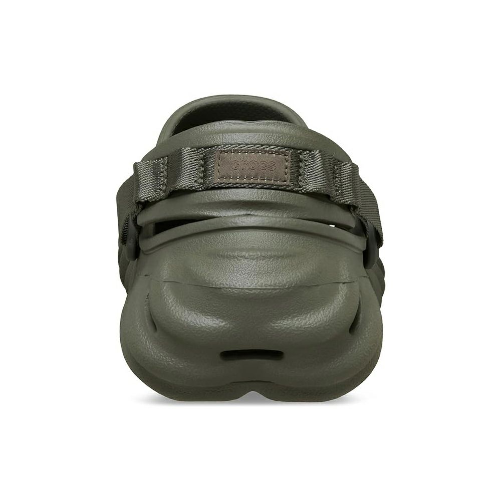 クロックス メンズ サンダル 軽い エコー クロッグ 黒 ブラック 履きやすい 通気性 アウトドア 普段履き crocs Echo Clog 207937