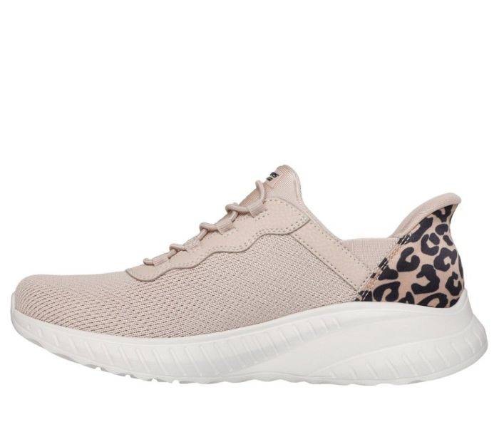 スケッチャーズ スリップインズ レディース スニーカー ボブス スポート スクワッド カオス - シーズ ジ アワー 靴 スリッポン ノーマル幅 丸洗い可能 ゴム紐 Skechers Slip-ins: BOBS Sport Squad Chaos - Seize The Hour 117499