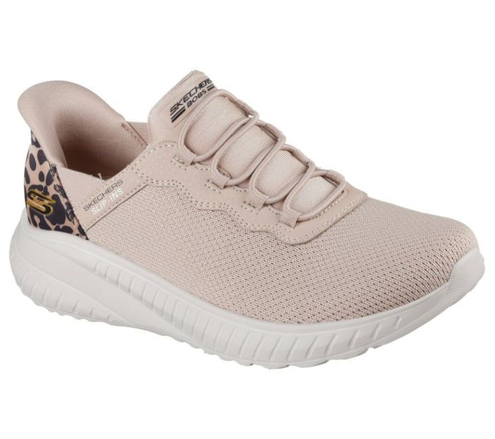 スケッチャーズ スリップインズ レディース スニーカー ボブス スポート スクワッド カオス - シーズ ジ アワー 靴 スリッポン ノーマル幅 丸洗い可能 ゴム紐 Skechers Slip-ins: BOBS Sport Squad Chaos - Seize The Hour 117499