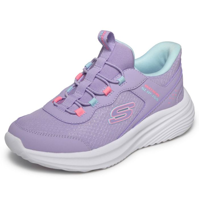 スケッチャーズ スリップインズ キッズ ジュニア スニーカー スリッポン 女の子 靴 303690L バウンダー プロ SKECHERS Slip-Ins BOUNDER PRO