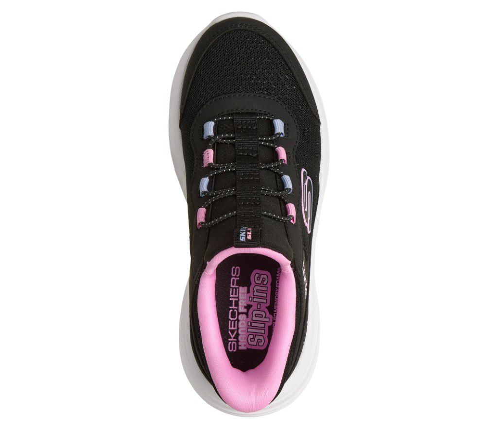 スケッチャーズ スリップインズ キッズ ジュニア スニーカー スリッポン 女の子 靴 303690L バウンダー プロ SKECHERS Slip-Ins BOUNDER PRO