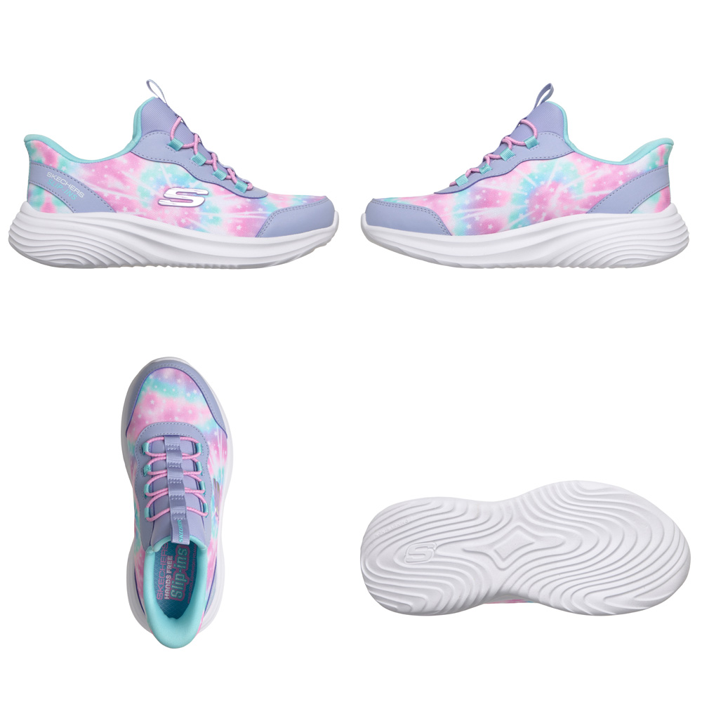 スケッチャーズ スリップインズ キッズ ジュニア スニーカー スリッポン 女の子 靴 303690L バウンダー プロ SKECHERS Slip-Ins BOUNDER PRO