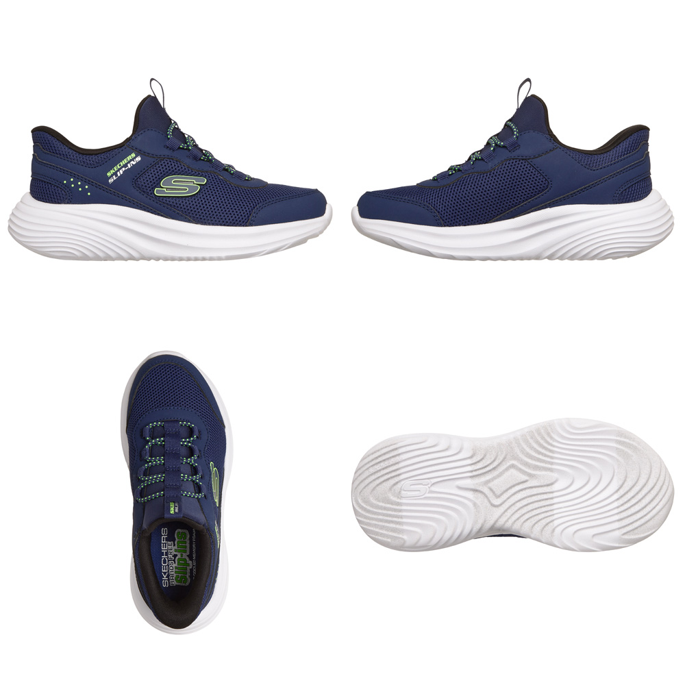 スケッチャーズ スリップインズ キッズ ジュニア スニーカー スリッポン 女の子 靴 303690L バウンダー プロ SKECHERS Slip-Ins BOUNDER PRO