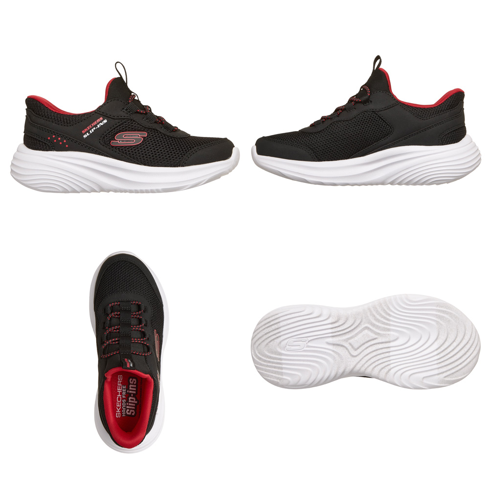 スケッチャーズ スリップインズ キッズ ジュニア スニーカー スリッポン 女の子 靴 303690L バウンダー プロ SKECHERS Slip-Ins BOUNDER PRO