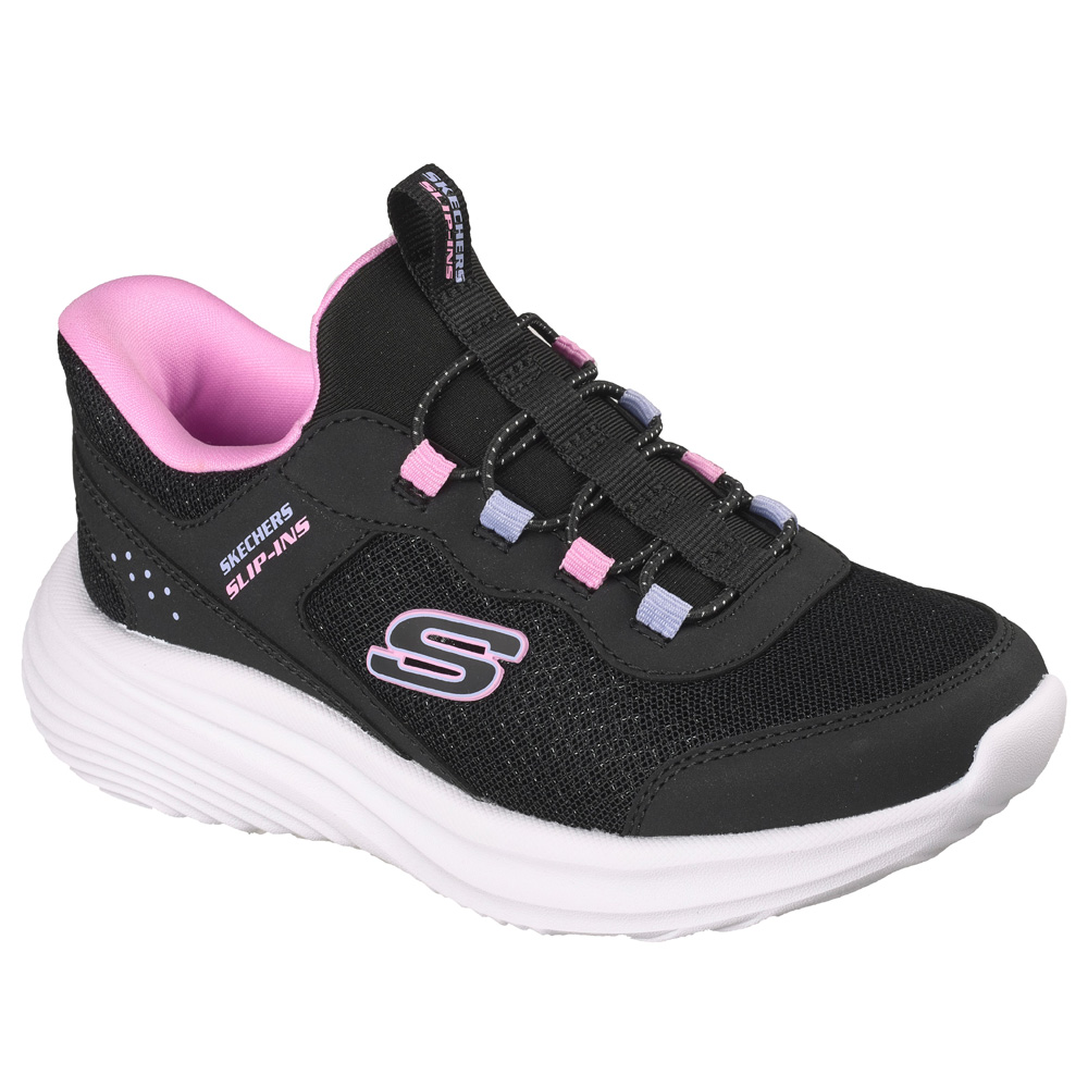 スケッチャーズ スリップインズ キッズ ジュニア スニーカー スリッポン 女の子 靴 303690L バウンダー プロ SKECHERS Slip-Ins BOUNDER PRO