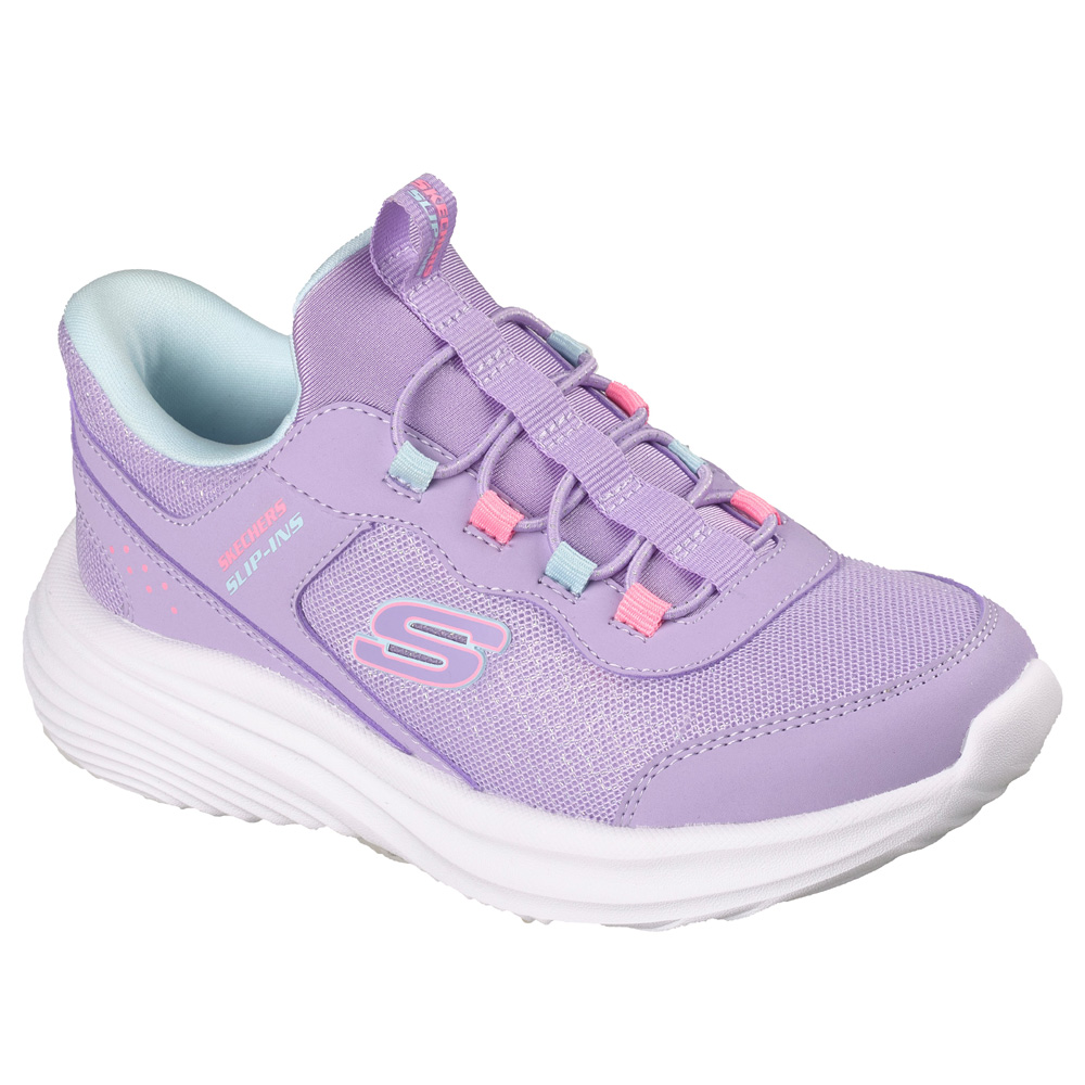 スケッチャーズ スリップインズ キッズ ジュニア スニーカー スリッポン 女の子 靴 303690L バウンダー プロ SKECHERS Slip-Ins BOUNDER PRO