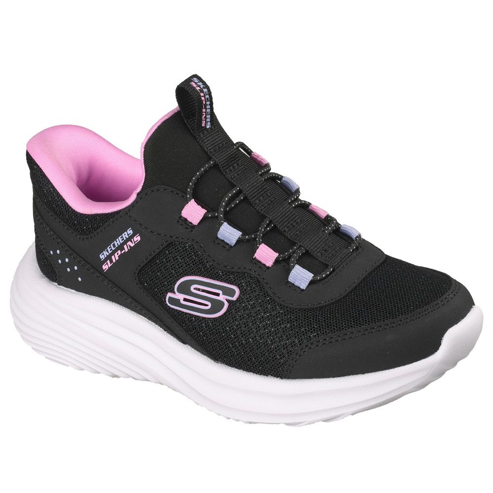 スケッチャーズ スリップインズ キッズ ジュニア スニーカー スリッポン 女の子 靴 303690L バウンダー プロ SKECHERS Slip-Ins BOUNDER PRO