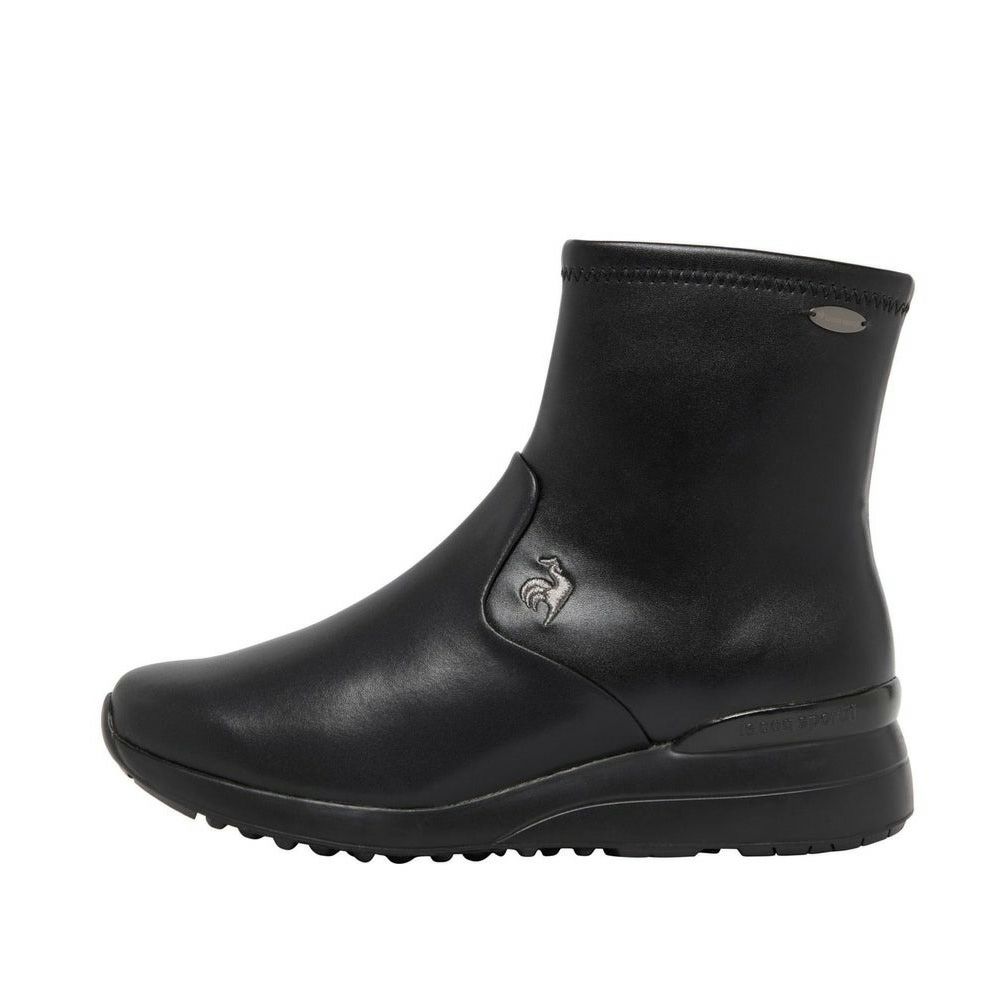 ルコックスポルティフ レディース ショートブーツ ブーツ 靴 LCS アンジェ II LU5FBT84LZ 防水 防寒 発熱 蓄熱 防滑 軽量 2E ヒールアップ サイドファスナー le coq sportif