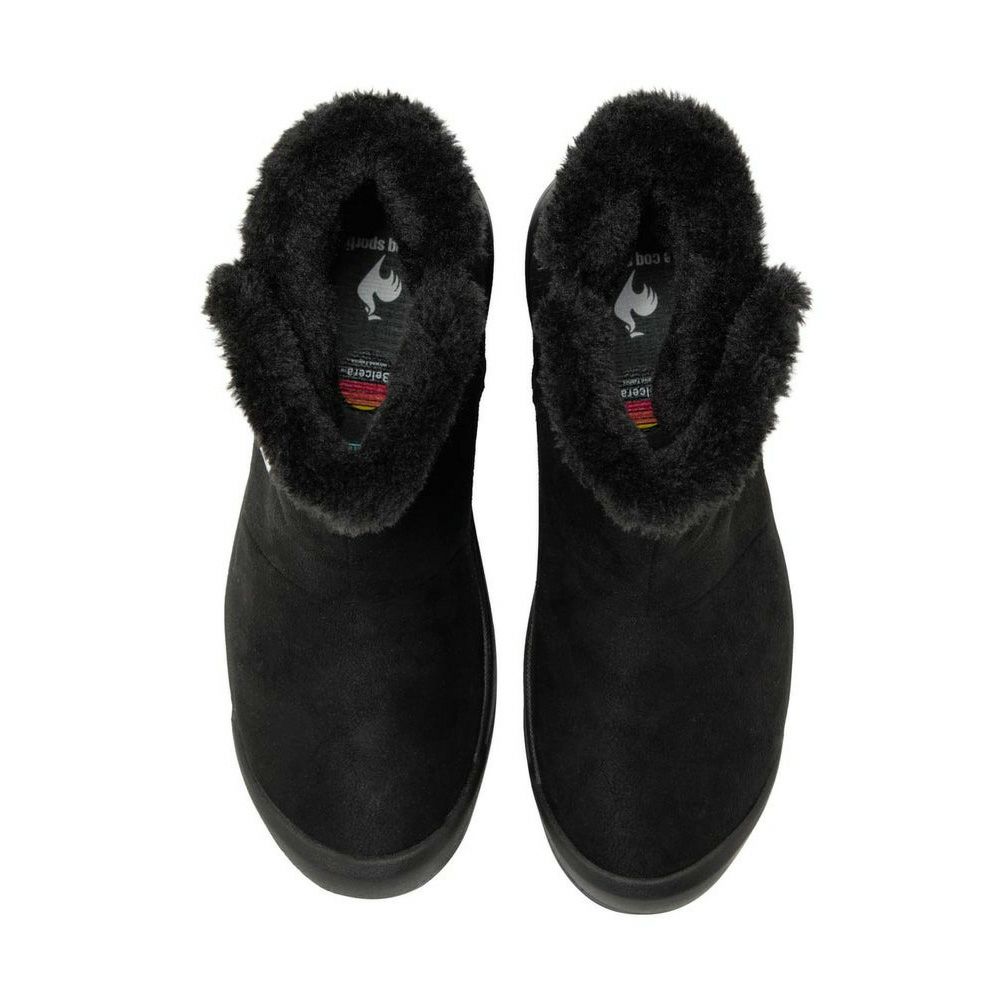 ルコックスポルティフ レディース ショートブーツ ブーツ 靴 LCS モンルイ II LU5FBT86LZ 防水 防寒 発熱 蓄熱 防滑 3E ゆったり サイドファスナー le coq sportif