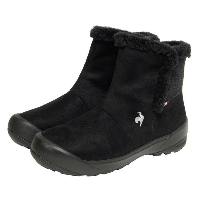 ルコックスポルティフ レディース ショートブーツ ブーツ 靴 LCS モンルイ II LU5FBT86LZ 防水 防寒 発熱 蓄熱 防滑 3E ゆったり サイドファスナー le coq sportif