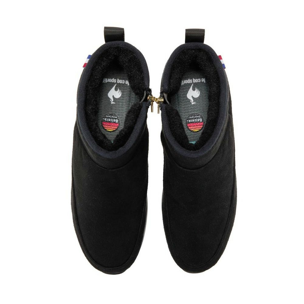 ルコックスポルティフ レディース ショートブーツ ブーツ 靴 LCS ムート LU5FBT91LZ 防水 防寒 発熱 蓄熱 防滑 軽量 3E ゆったり サイドファスナー le coq sportif