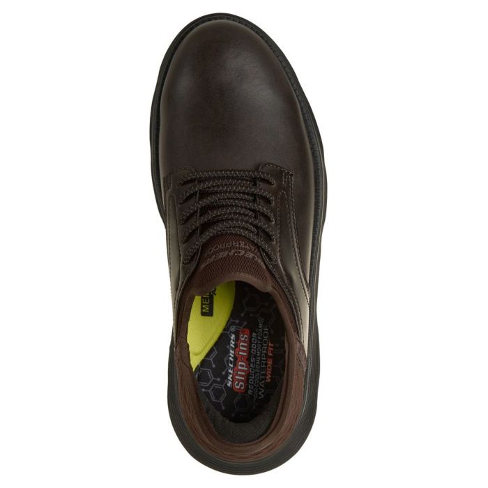 スケッチャーズ スリップインズ メンズ 幅広 ワイド幅 4E ガルザ カーリン たったまま履ける 革靴 スリッポン スニーカー 履きやすい 靴 ゴム紐 SKECHERS Slip-ins GARZA CARLYN 205278W 履きやすい ハンズフリー