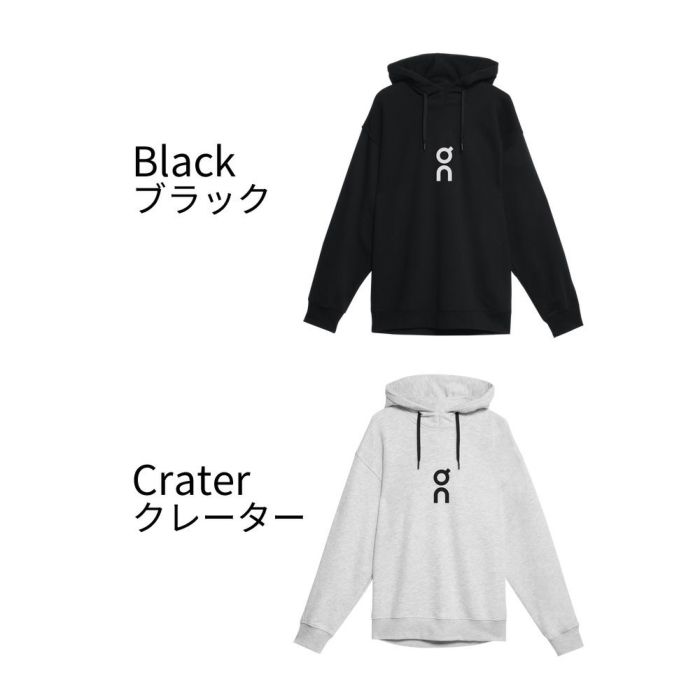 On オン フーディー Hoodie 1WE10040553 1WE10041756 パーカー 服 トップス ブラック 黒 グレー レディース