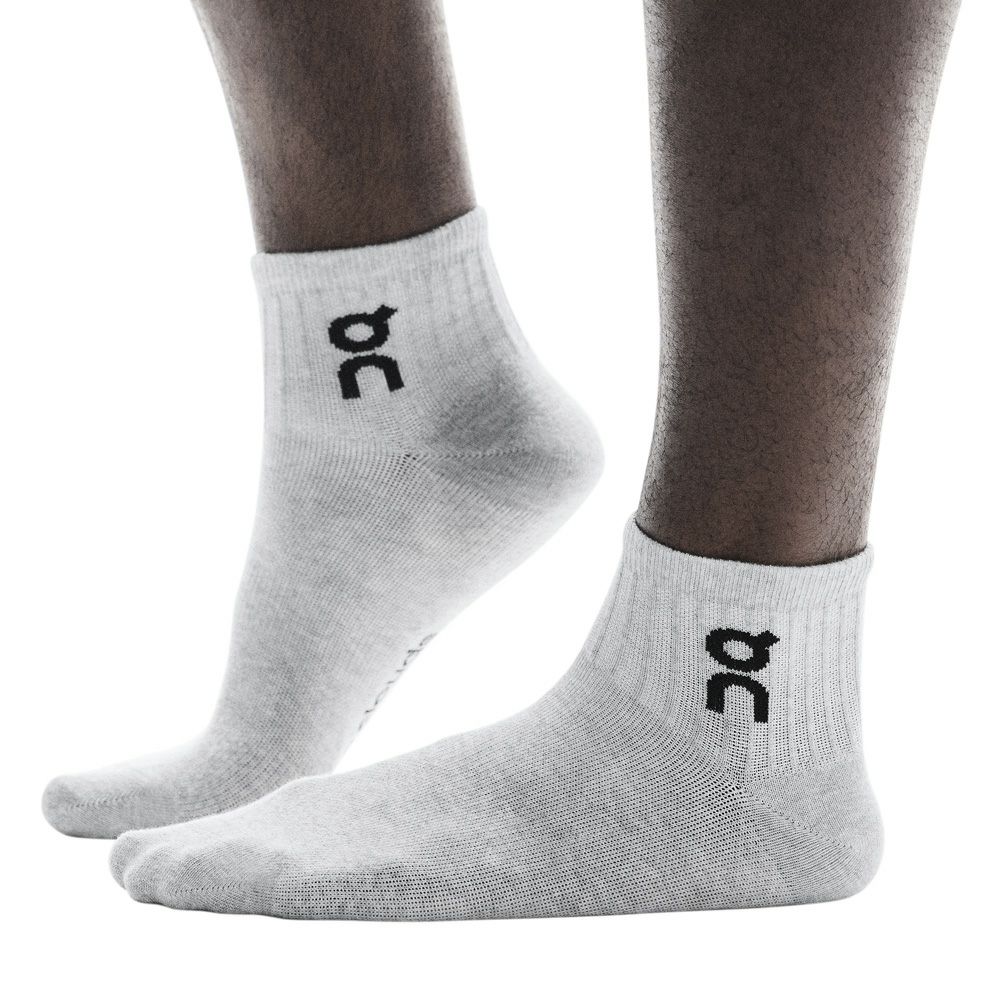 On オン ソックス Logo Sock Mid 3P ロゴ ソックス ミッド 2UF10520069  2UF10520553  2UF10521732 靴下 3足組  通気性 メンズ レディース デイリー