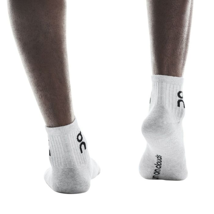 On オン ソックス Logo Sock Mid 3P ロゴ ソックス ミッド 2UF10520069  2UF10520553  2UF10521732 靴下 3足組  通気性 メンズ レディース デイリー