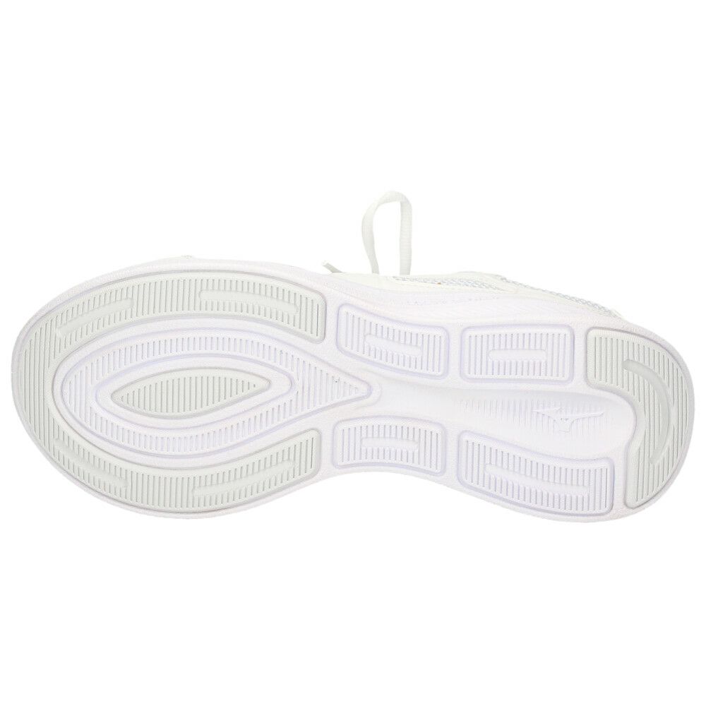 ミズノ ランニングシューズ メンズ レディース 靴 スニーカー マキシマイザー27 K1GA250201 01 ホワイト 白 3E 幅広 ゆったり 通勤 通学 学生 運動靴 紐靴 MIZUNO